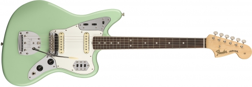 Fender American Original ′60s Jaguar Rosewood Fingerboard, Surf Green electric guitar