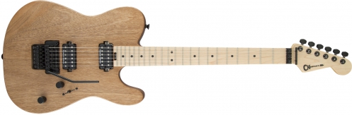 Charvel Pro-Mod San Dimas Style 2 HH FR M Okoume, Maple Fingerboard, Natural electric guitar