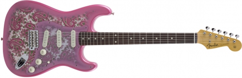 Fender MIJ Traditional ′60s Stratocaster Rosewood Fingerboard, Pink Paisley electric guitar