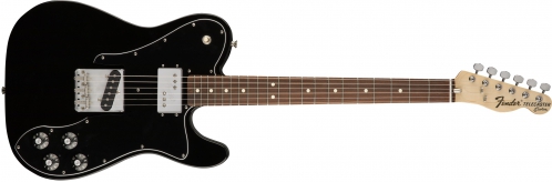 Fender Classic Series ′72 Telecaster Custom, Pau Ferro Fingerboard, Black electric guitar