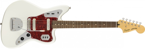 Fender Vintage Modified Jaguar Laurel Fingerboard, Olympic White electric guitar Fender Vintage Modified Jaguar Laurel Fingerboard, Olympic White electric guitar