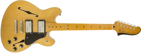 Fender Starcaster Maple Fingerboard, Natural electric guitar