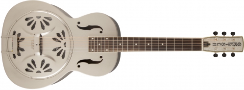 Gretsch G9231 Bobtail Steel Square-Neck A.E., Steel Body Spider Cone Resonator Guitar acoustic guitar