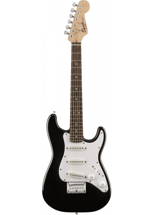 Fender Mini Strat Laurel Fingerboard, Black electric guitar
