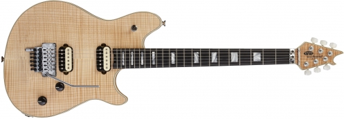 EVH Wolfgang USA, Ebony Fingerboard, 5A Flame Top, Natural electric guitar