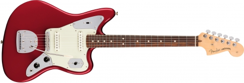 Fender American Pro Jaguar Rosewood Fingerboard, Candy Apple Red electric guitar
