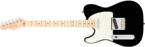 Fender American Pro Telecaster Left-Hand, Maple Fingerboard, Black electric guitar