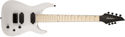 Jackson X Series Soloist SLATHX-M3-7, Maple Fingerboard, Snow White electric guitar