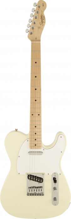 Fender Affinity Series Telecaster Maple Fingerboard, Arctic White electric guitar