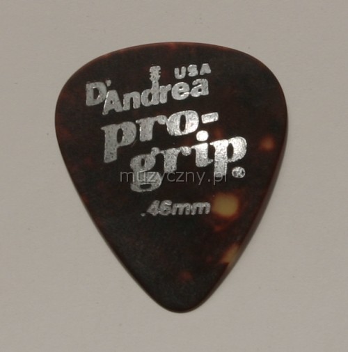 D′Andrea Pro Grip 0.46mm pick brown