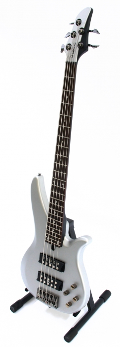 Yamaha RBX-375-FLS bass guitar, silver
