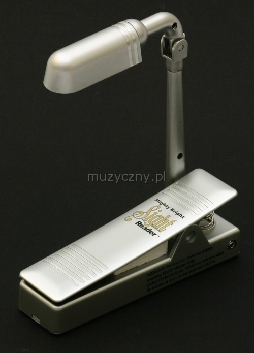 MightyBright Music Light Classic lamp (silver)