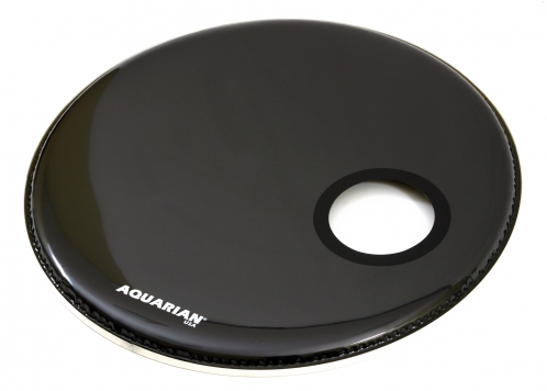 Aquarian drumheads 20″SMPTCC/BK Classic Clear Ported 