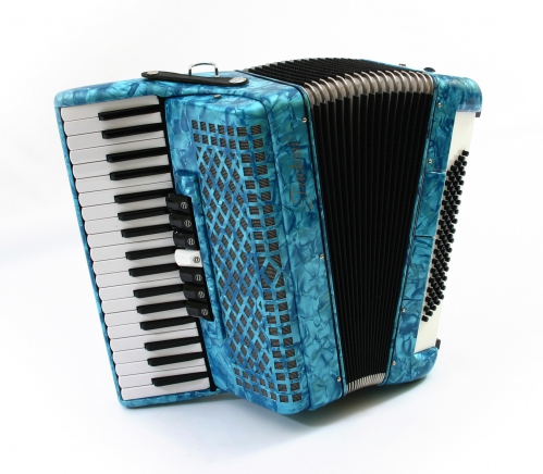 Paoloni P8001-BK accordion (80, blue)