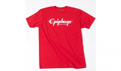 Epiphone Logo T Red T-Shirt, Extra Large 