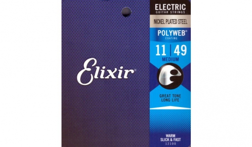 Elixir 12100 PW electric guitar strings 11-49