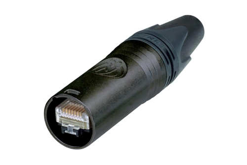 Neutrik NE8MX6-B etherCON CAT6A cable connector self-termination, for insulation diameter > 1.1 mm