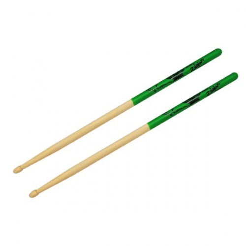 Zildjian Artist Series Joey Kramer Green Dip drumsticks