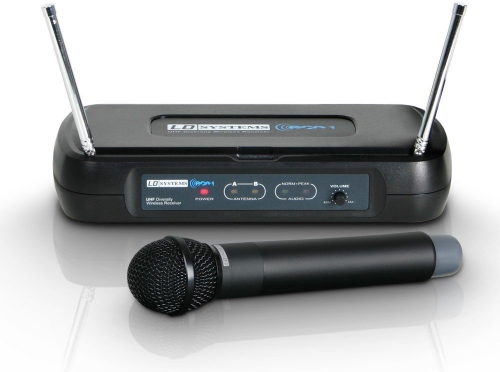 LD Systems WS ECO2 HHD2 Wireless Microphone System With Dynamic Handheld Microphone (b-stock)
