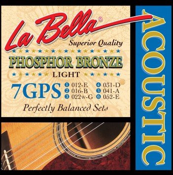 LaBella 7GPS acoustic guitar strings