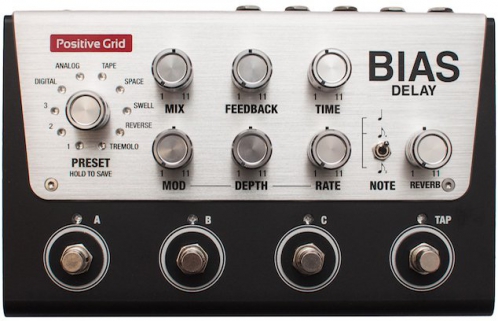 Positive Grid Bias Delay Pro guitar effect