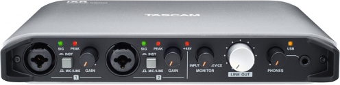 Tascam iXR 2-Channel USB Audio MIDI Interface