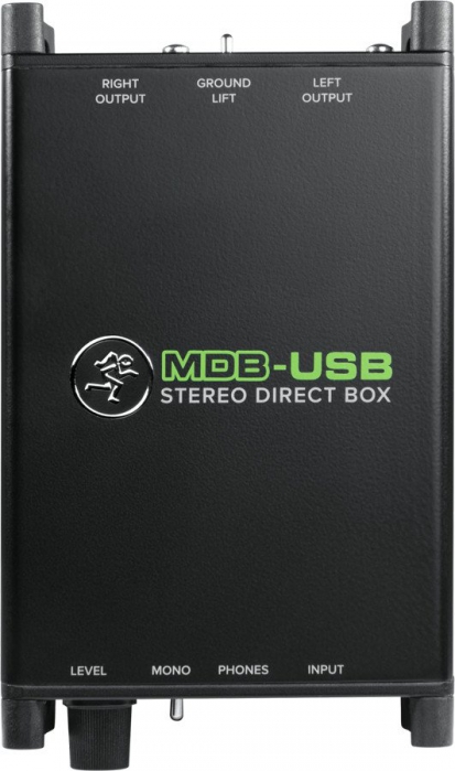 Mackie MDB-USB 2-channel DI-Box with USB interface