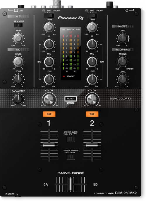 Pioneer DJM-250 MK2 DJ mixer