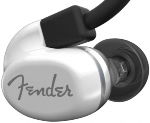 Fender CXA1 IE White in-ear monitors 