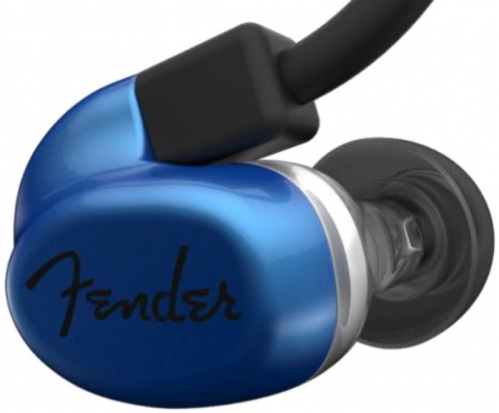 Fender CXA1 IE Blue in-ear monitors 