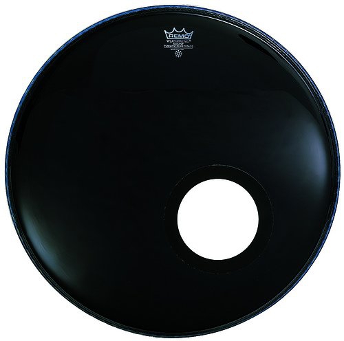 Remo P3-1020-ES Powerstroke 3 Ebony 20″ drumhead 