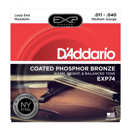 D′Addario EXP 74 mandolin strings 11-40