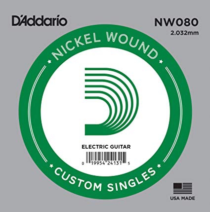 D′Addario NW080 electric guitar string