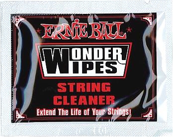 Ernie Ball 4249 guitar string cleaning cloth (20 pcs.)