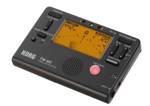 Korg TM-60 metronome/tuner, black