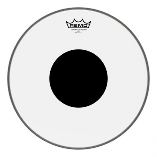 Remo Pinstripe Clear Black Dot 20″ drumhead