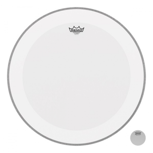 Remo P4-0108-BP Powerstroke 4 8″ coated drumhead, white