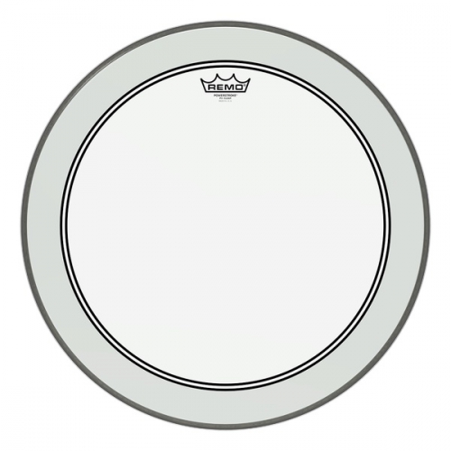 Remo P3-1318-C2 Powerstroke 3 18″ transparent, drum tension