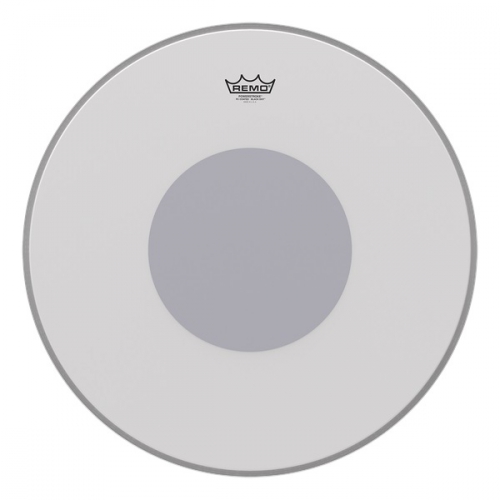 Remo P3-1118-10 Powerstroke 3 Coated Black Dot 18″ drumhead