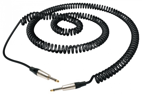 RockCable D6 Curly instrumental cable