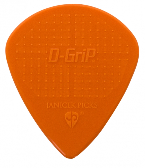 D Grip Jazz 1.00mm orange guitar pick