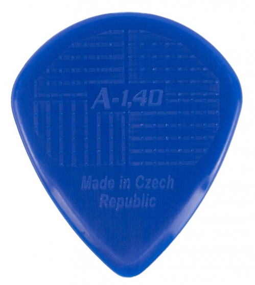 D Grip Jazz 1.40mm violet guitar pick