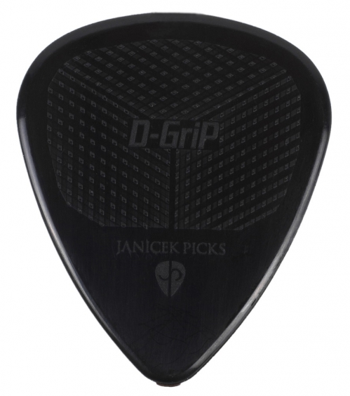 D Grip Standard 0.88mm black guitar pick
