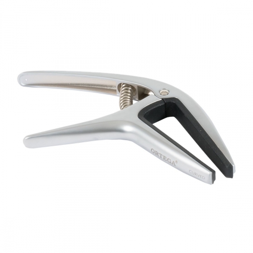 Ortega Twincapo Chrome Zinc Alloy guitar capo