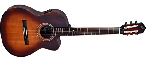 Ortega DSSuite C/E electric acoustic guitar with cover