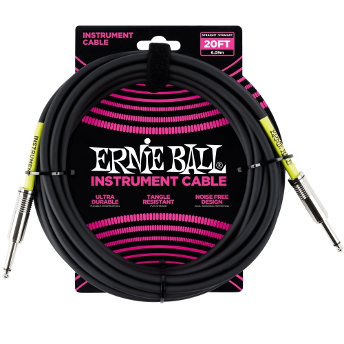 Ernie Ball 6046 guitar cable, 6.09m