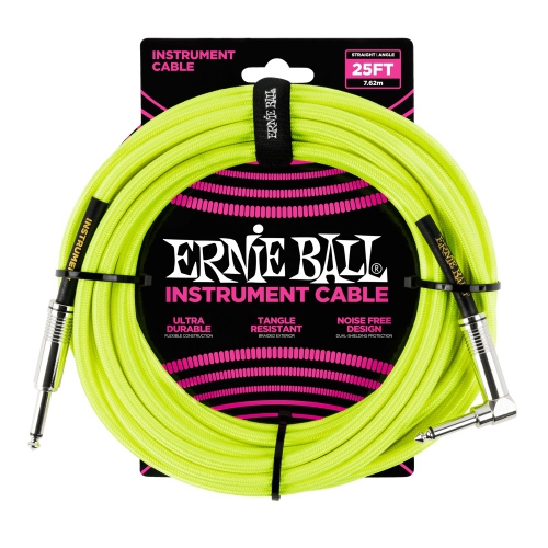 Ernie Ball 6057 guitar cable, 7.62m