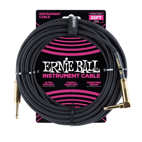Ernie Ball 6058 guitar cable, 7.62m