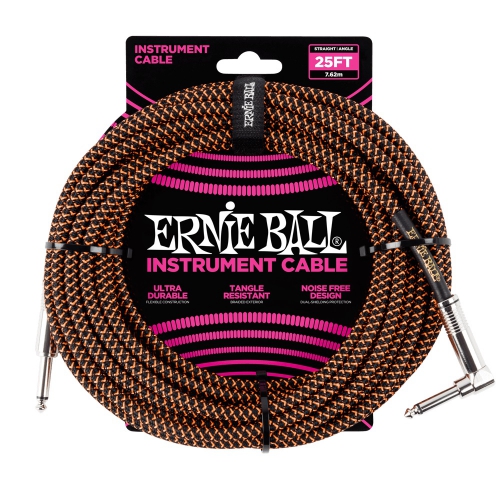 Ernie Ball 6064 guitar cable, 7.62m