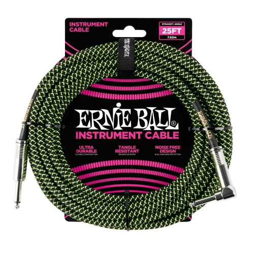 Ernie Ball 6066 guitar cable, 7.62m